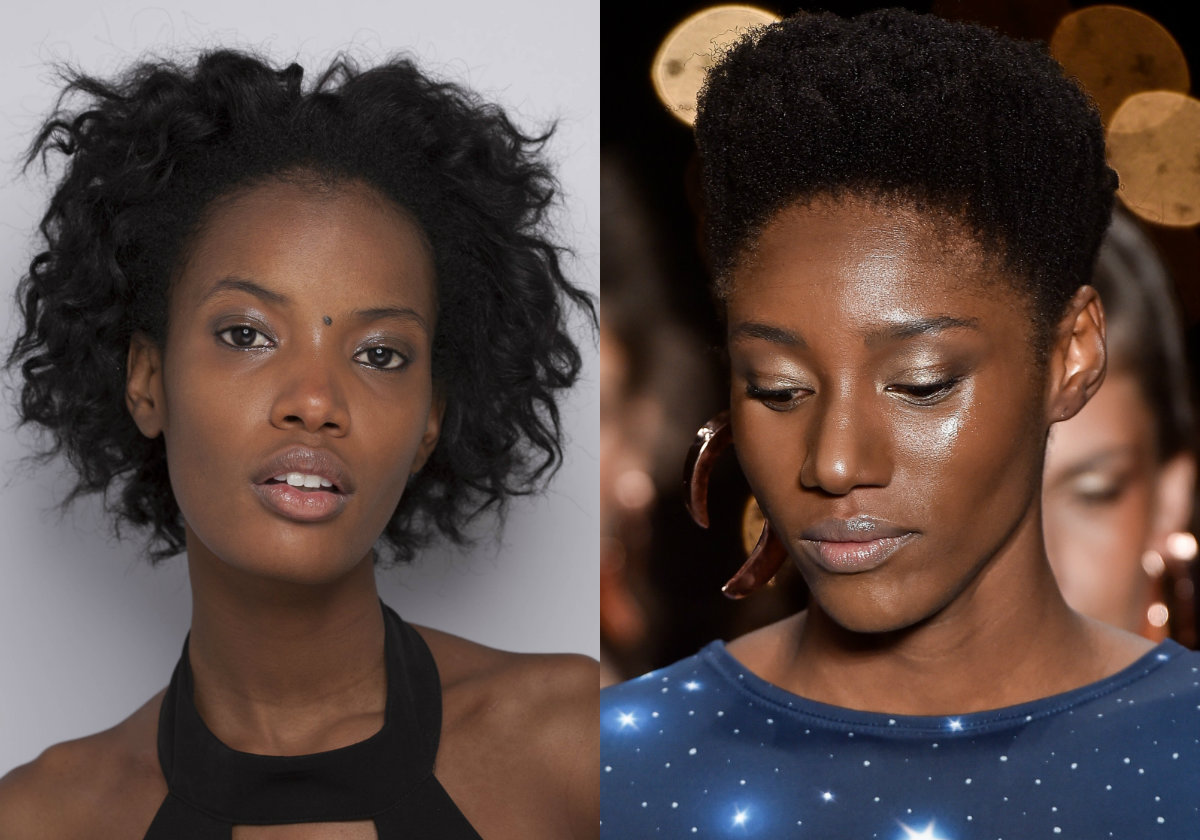 Modelos do SPFW Verão 2017 usando gloss nude