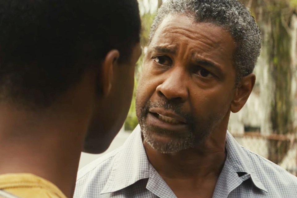 Denzel Washington disputa o prêmio de melhor ator, por seu papel em Fences