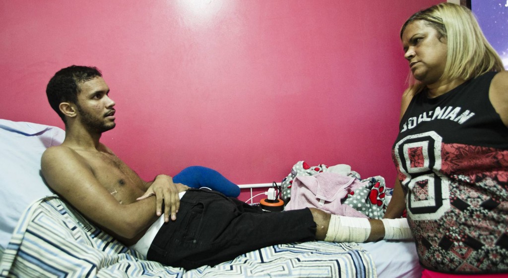 Vitor Santiago: vítima da violência policia ( Foto: Anistia Internacional)